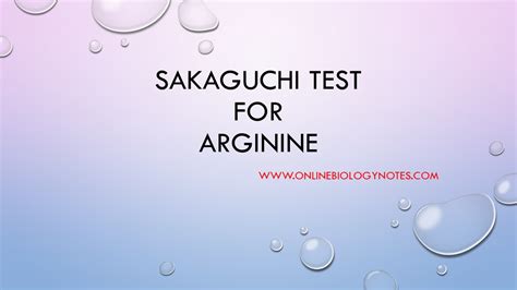 sakaguchi test|Sakaguchi Test: Objective, Principle, Procedure And .